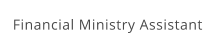 Financial Ministry Assistant